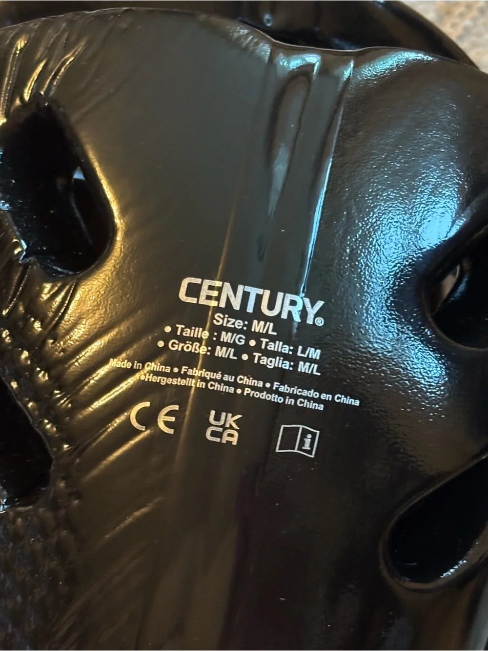 Black Protective Headgear with Matching Black Hand & Foot Guards